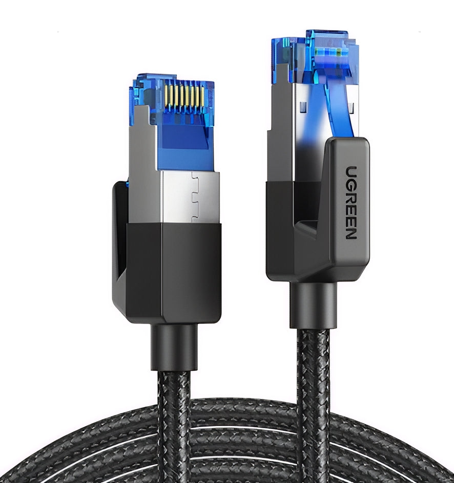 Cable de Red UGREEN NW153, UTP, Cat8, 1m, Negro