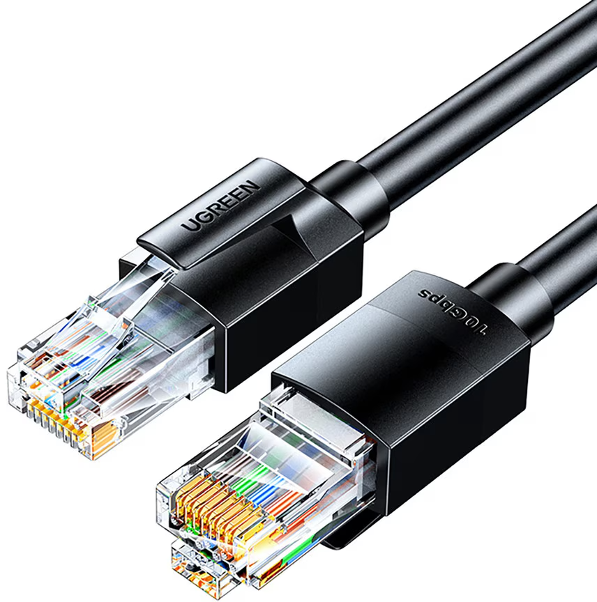 Cable de Red UGREEN NW316, UTP, Cat6, 8m, Negro