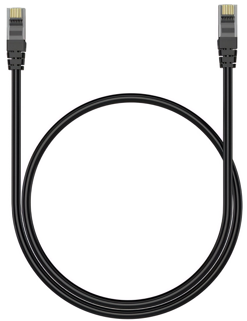 Cable de Red XO Design GB007, UTP, Cat6, 1m, Negro