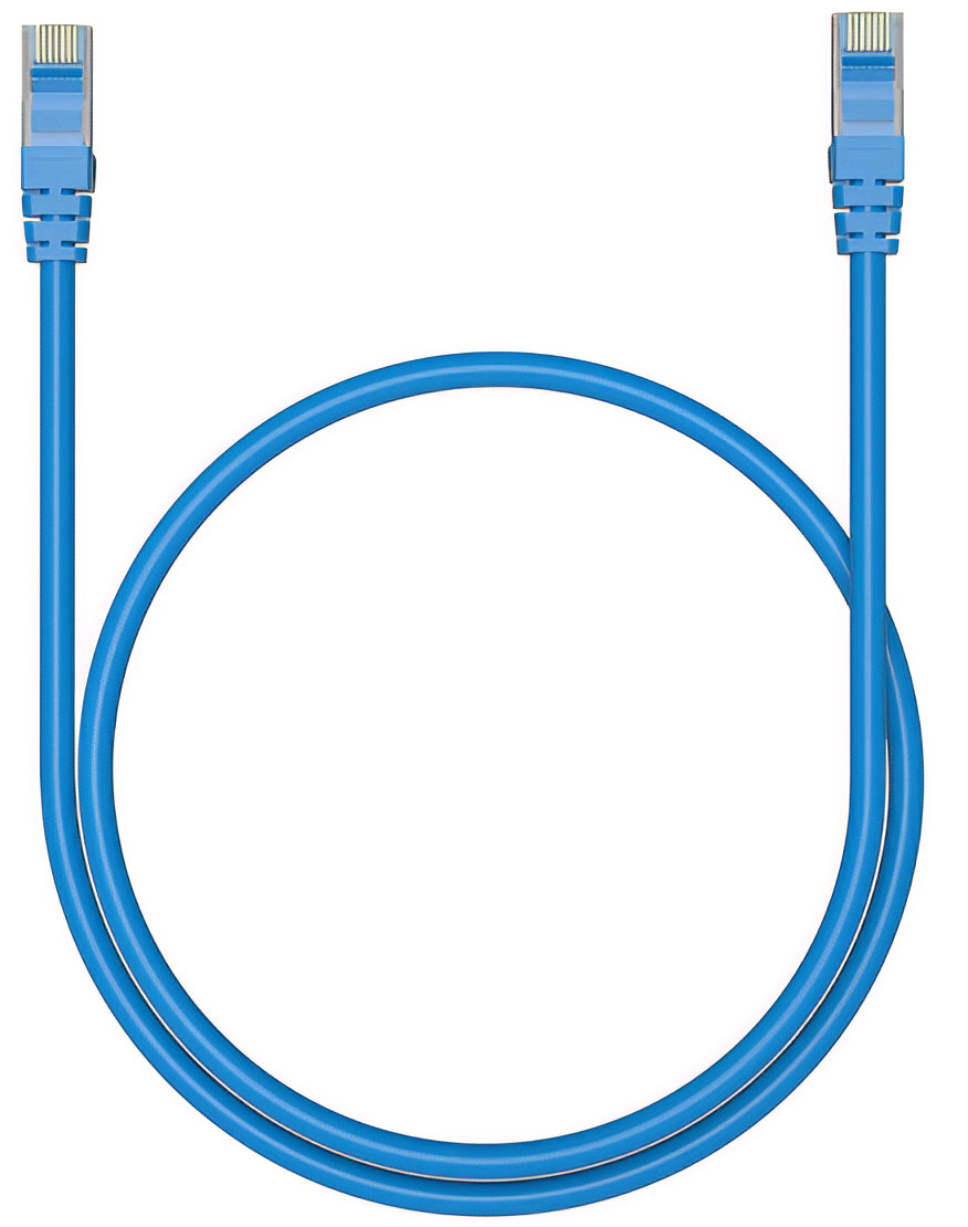 Cable de Red XO Design GB007, UTP, Cat6, 1m, Azul