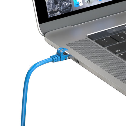 Cable de Red XO Design GB007, UTP, Cat6, 1m, Azul