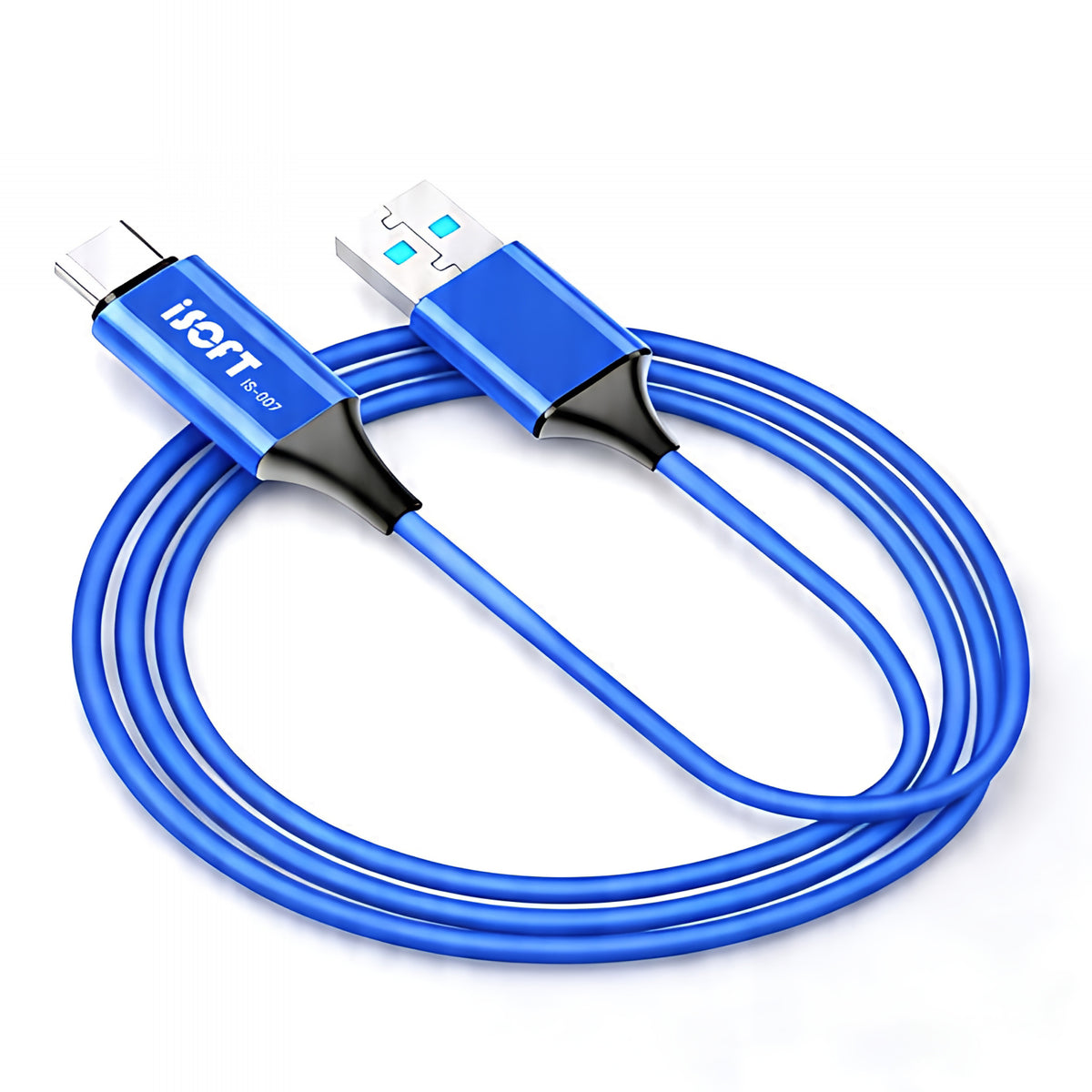 iSOFT IS-007 Data Transfer Cable, USB-A to USB-C Interface