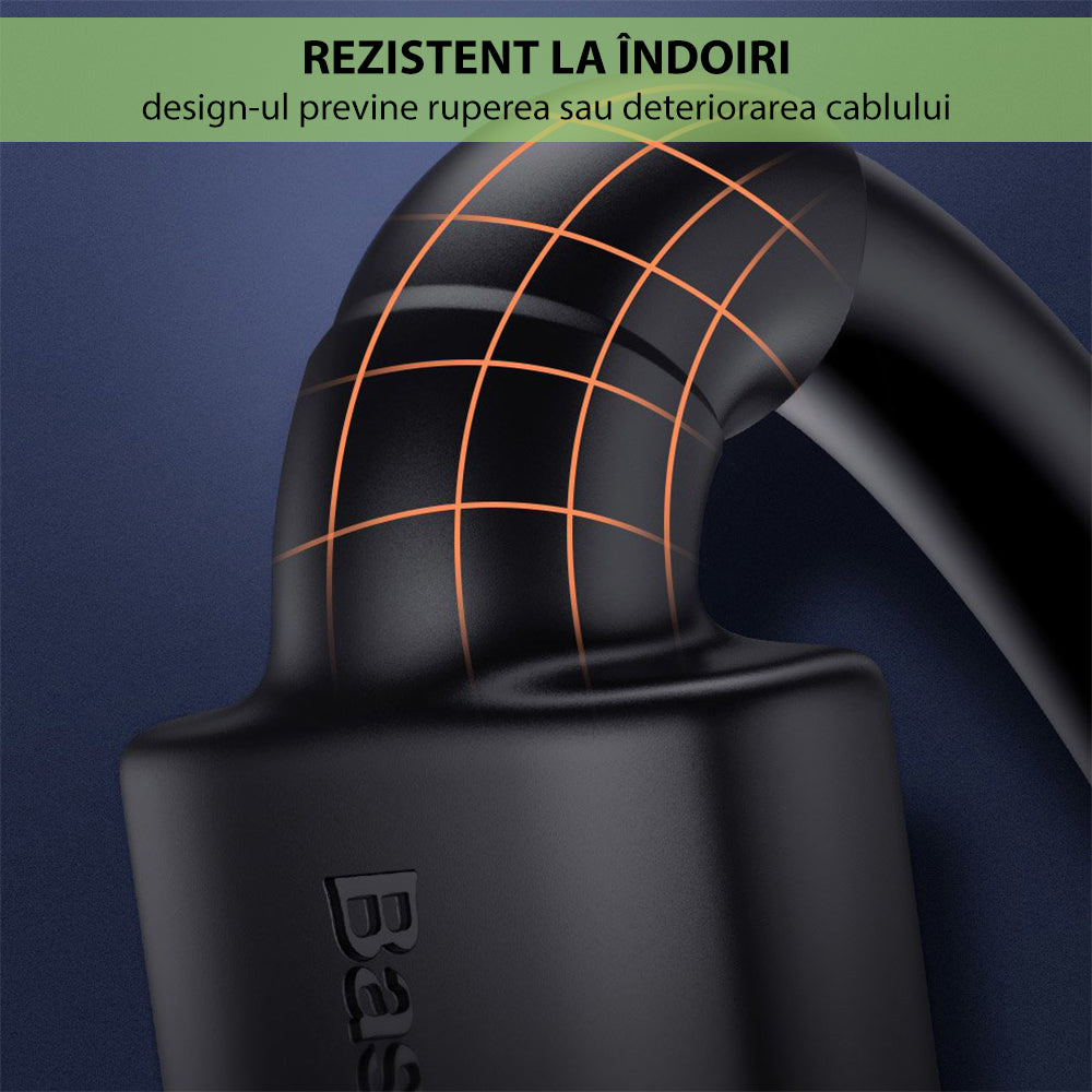 Cable de Video Baseus Cafule, HDMI - HDMI, 4K, 5m, Negro CADKLF-H01