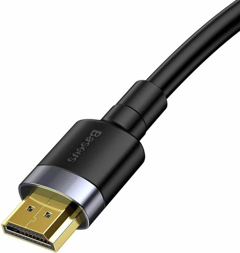 Cable de Video Baseus Cafule, HDMI - HDMI, 4K, 5m, Negro CADKLF-H01