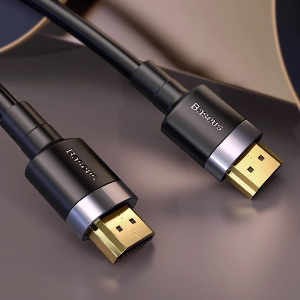 Cable de Video Baseus Cafule, HDMI - HDMI, 4K, 2m, Negro CADKLF-F01