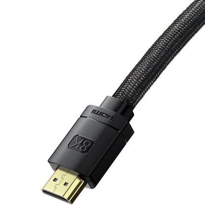Baseus High Definition Video Cable, HDMI - HDMI, 8K, 2m, Black CAKGQ-K01