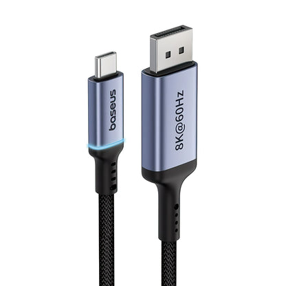 Cable de audio y vídeo USB-C - DisplayPort USB-C Baseus Ultra Clarity, 8K, 1,5 m, negro B006337070D111-00 