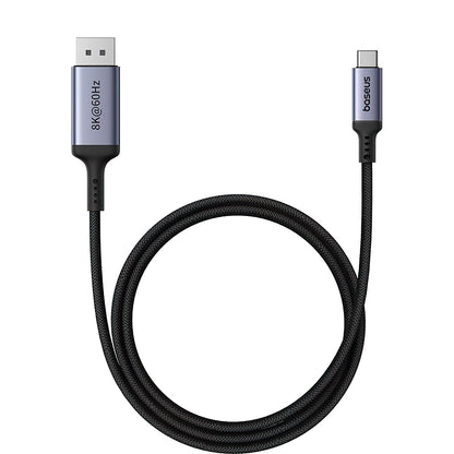 Cable de audio y vídeo USB-C - DisplayPort USB-C Baseus Ultra Clarity, 8K, 1,5 m, negro B006337070D111-00 