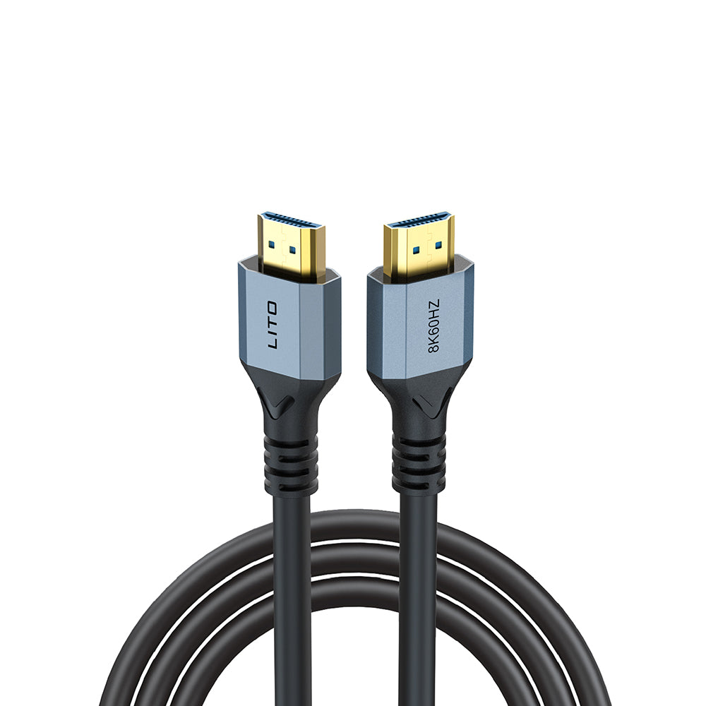 Cable de Video Lito HD119, HDMI - HDMI, 8K, 1.8m, Negro