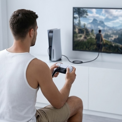Cable de vídeo Tech-Protect Ultraboost 2, HDMI - HDMI, 8K, 2m, Negro
