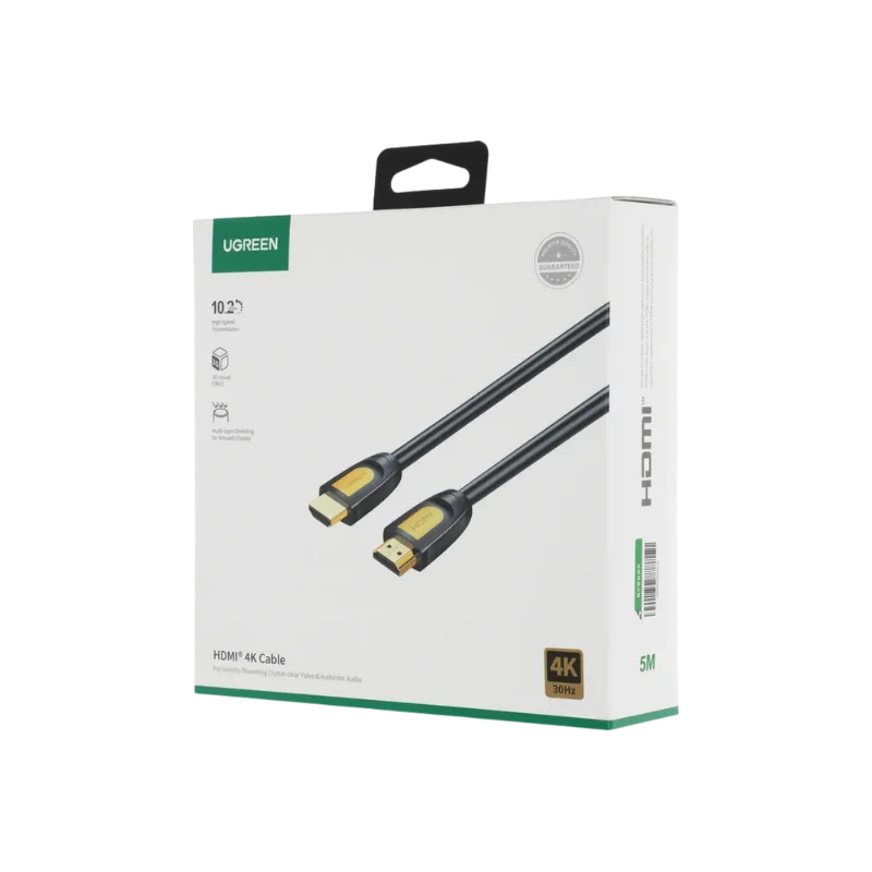 Cable de Video UGREEN HD101, HDMI - HDMI, 4K, 5m, Negro