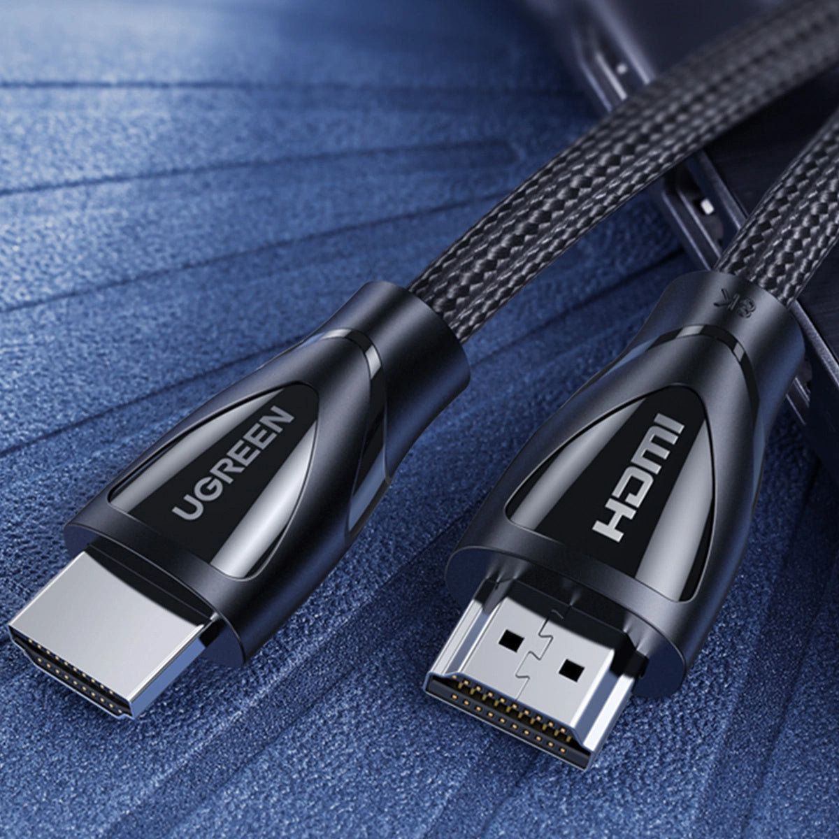 Cable de Video UGREEN HD140, HDMI - HDMI, 8K, 1.5m, Negro