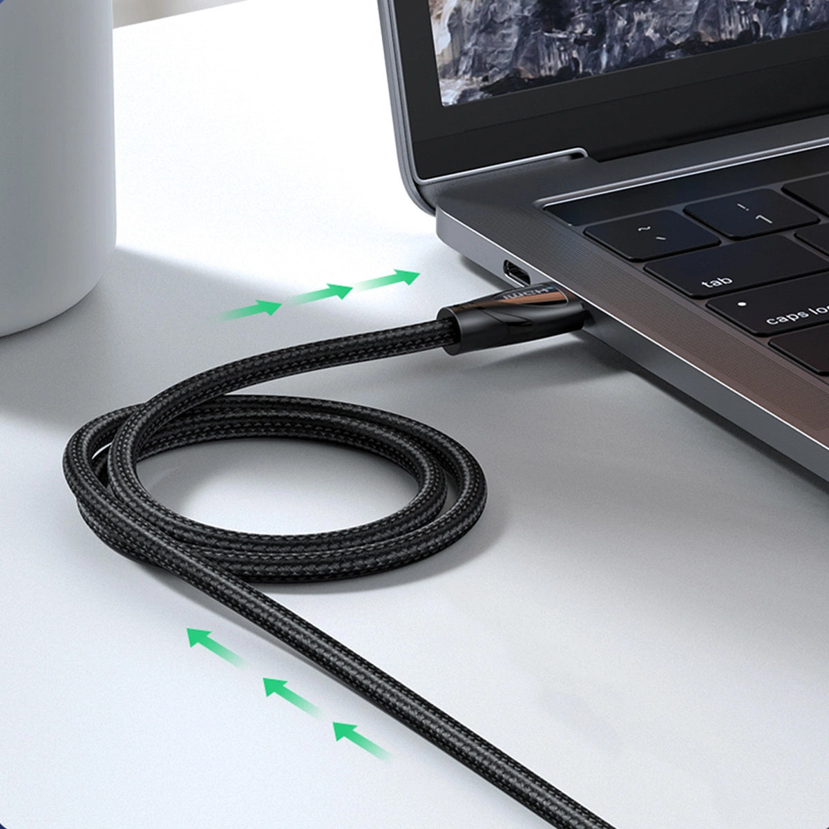 Cable de Video UGREEN HD140, HDMI - HDMI, 8K, 1.5m, Negro