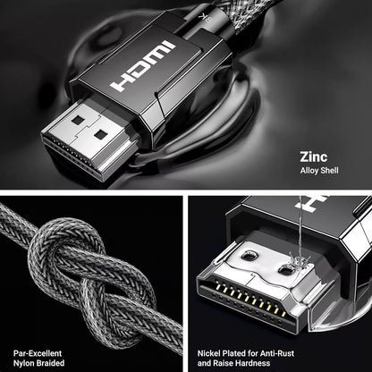 Cable de Video UGREEN, HDMI - HDMI, 8K, 1.5m, Negro