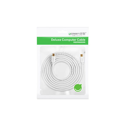 Cable de Video UGREEN, MiniDisplayPort - MiniDisplayPort, 4K, 2m, Blanco