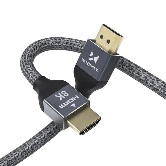 Cable de vídeo WZK Ultraboost, HDMI - HDMI, 8K, 3 m, gris WHDMI-30 WHDMI-30 