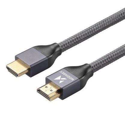 Cable de vídeo WZK Ultraboost, HDMI - HDMI, 8K, 3 m, gris WHDMI-30 WHDMI-30 