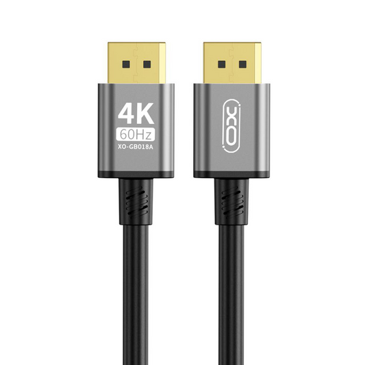 Cable de Video XO Design GB018A, DisplayPort - DisplayPort, 4K, 3m, Negro
