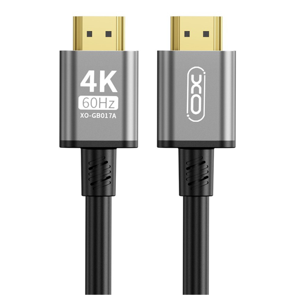 Cable de Video XO Design GB017B, HDMI - HDMI, 4K, 5m, Negro