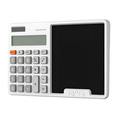 Calculadora de escritorio con tableta de escritura Deerma JX01, gris