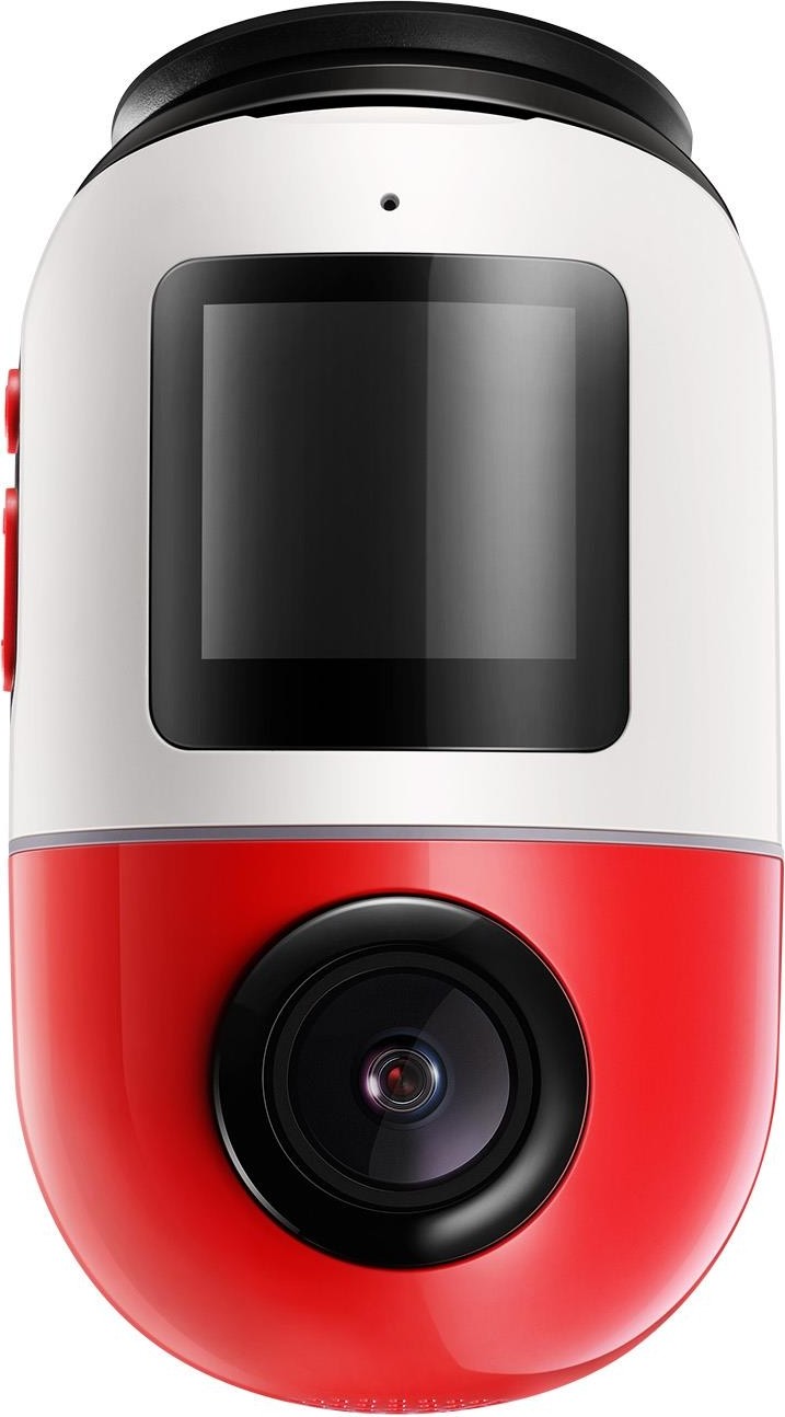 70mai Dash Cam Omni 360 X200, 1080P, 64Gb, Wi-Fi, GPS, AI, Control por voz, Pantalla de 1,2 pulgadas, Rosie X200-64-RED