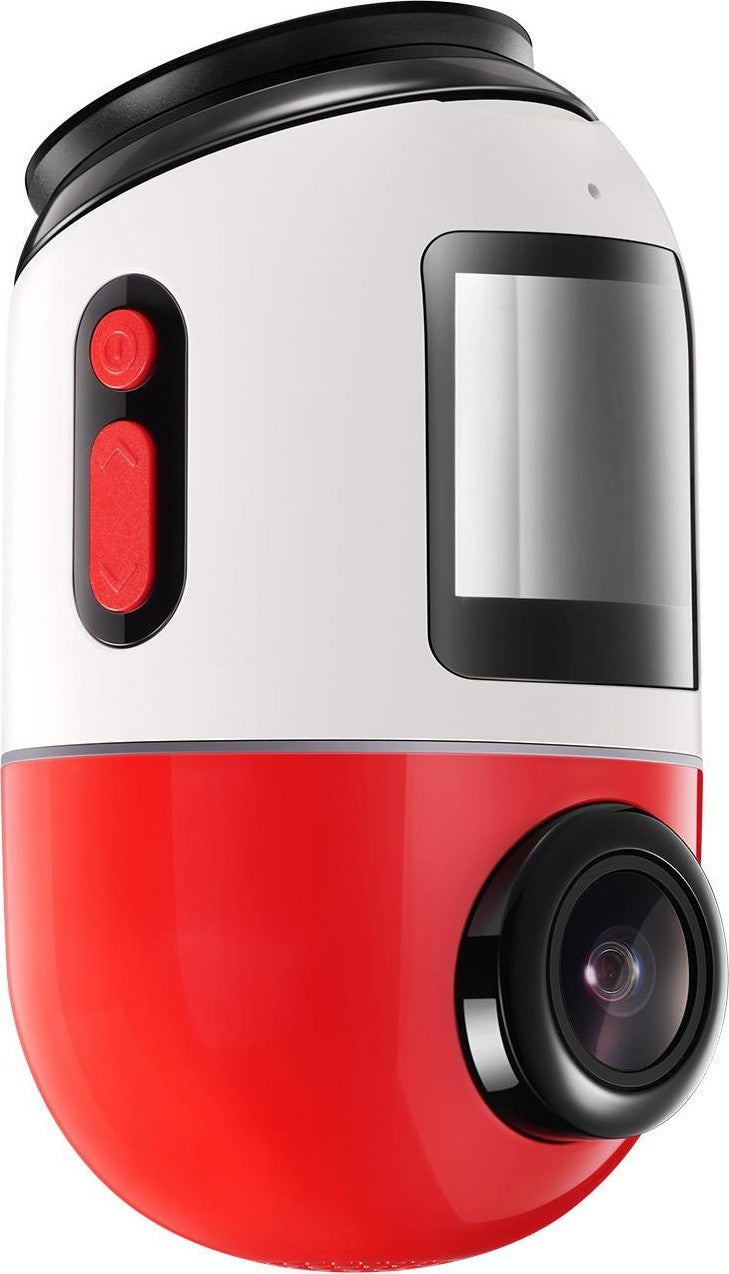 70mai Dash Cam Omni 360 X200, 1080P, 64Gb, Wi-Fi, GPS, AI, Control por voz, Pantalla de 1,2 pulgadas, Rosie X200-64-RED