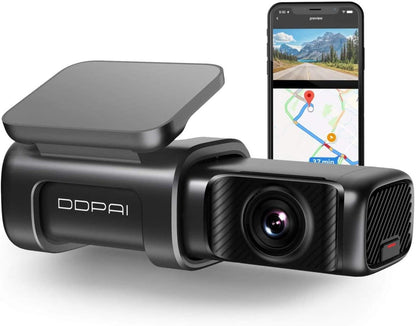 DDPAI Mini5 Cámara de coche, 4K, Wi-Fi 