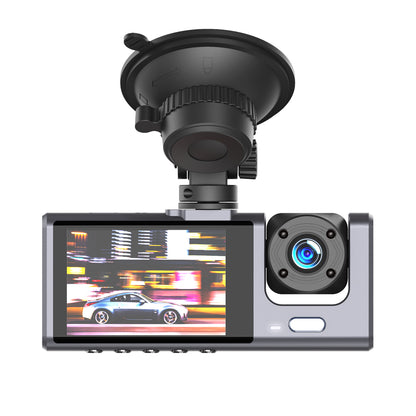 Cámara Auto Delantera Trasera XO Design XJ03, 1080P, Pantalla 2 pulgadas