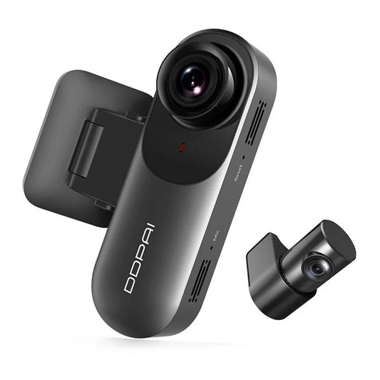 Cámara Auto Delantera Trasera DDPAI mola N3 Pro, 1600P, Wi-Fi
