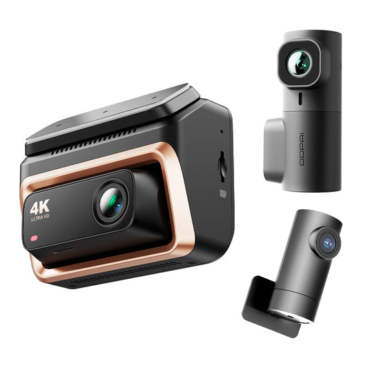 Cámara de Coche Frontal, Trasera y Auxiliar DDPAI Z60 Pro 3-CH, 4K, Wi-Fi, GPS, Pantalla de 3 pulgadas