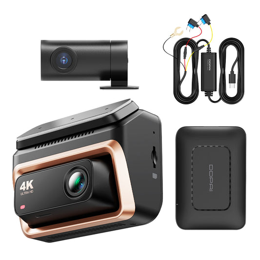 Cámara de Coche Delantera y Trasera DDPAI Z60 Pro 4G, 4K, Wi-Fi, GPS, Pantalla de 3 pulgadas