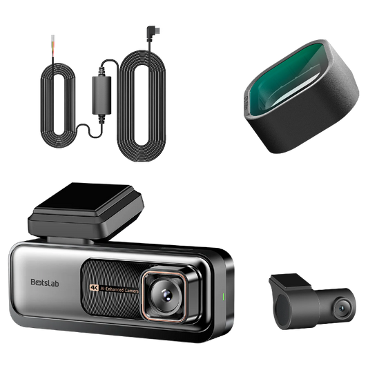 Cámara de Coche Delantera y Trasera Botslab G980H Pro, 4K, Wi-Fi, GPS, Pantalla 2.45 pulgadas