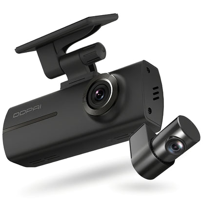Cámara Auto Delantera Trasera DDPAI N1 Dual, 1296P, Wi-Fi