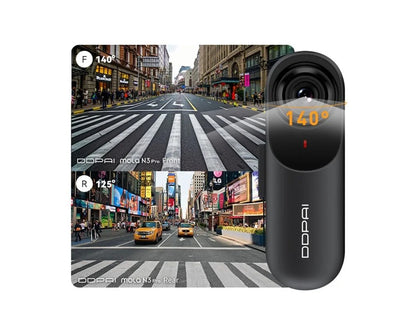 Cámara de coche frontal y trasera DDPAI mola N3 Pro 2026, 1600P, Wi-Fi
