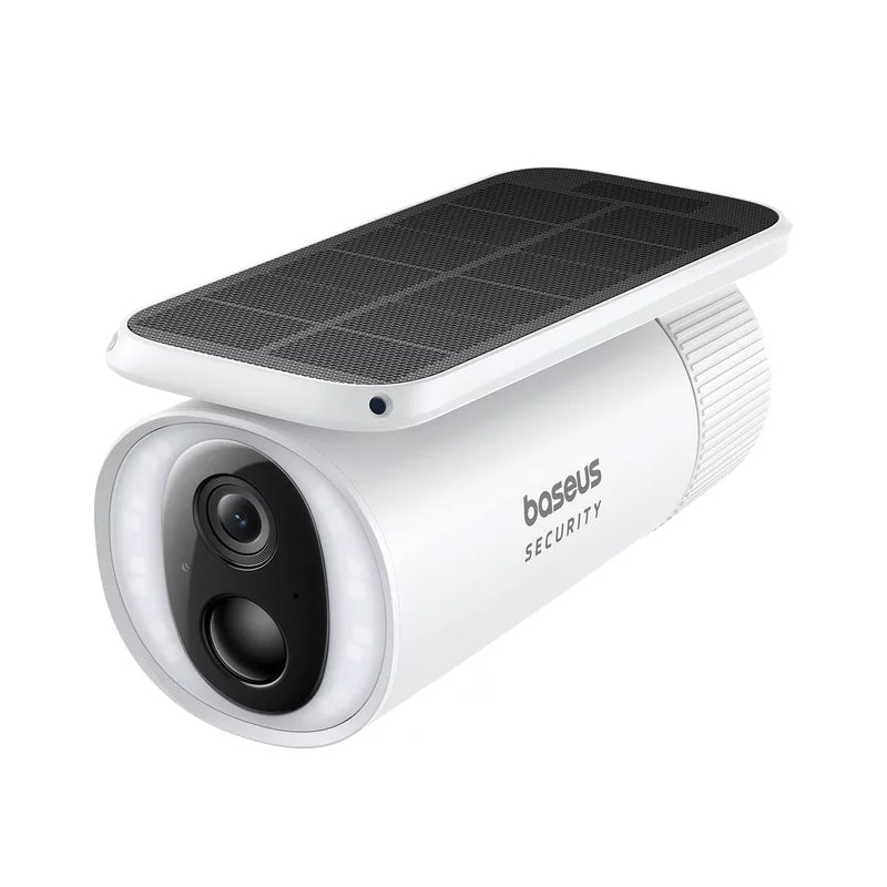 Cámara de Vigilancia Baseus Solar S1, Wi-Fi, 2K, IP67, Panel Solar, Exterior S0SW002130
