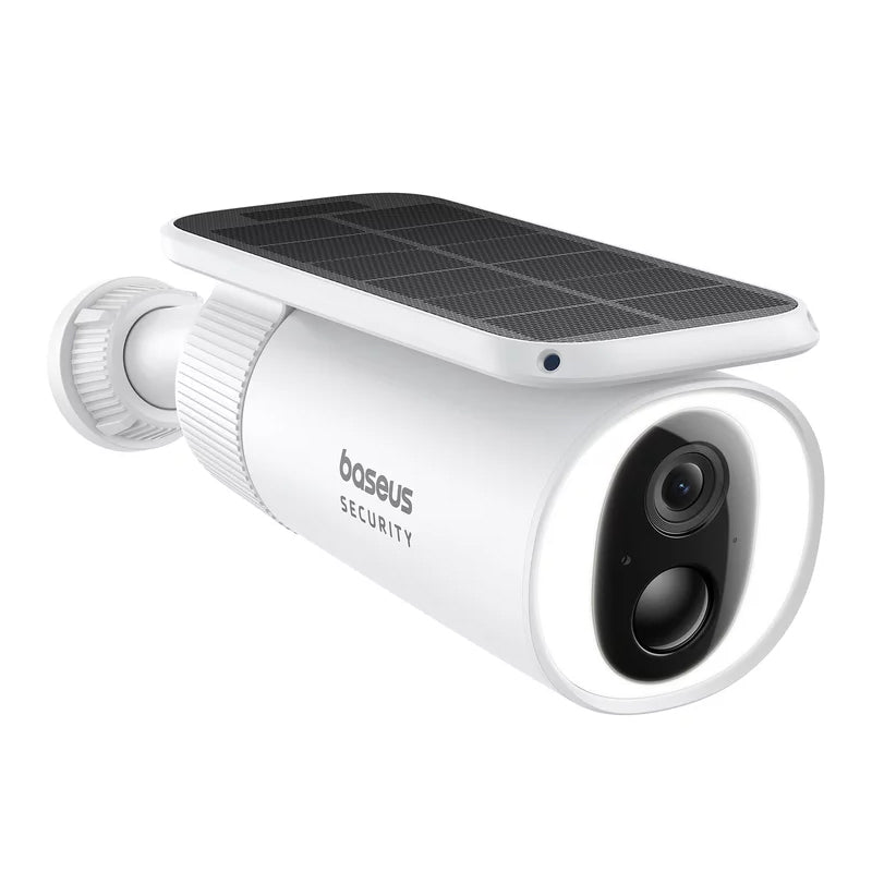 Cámara de Vigilancia Baseus Solar S1, Wi-Fi, 2K, IP67, Panel Solar, Exterior S0SW002130