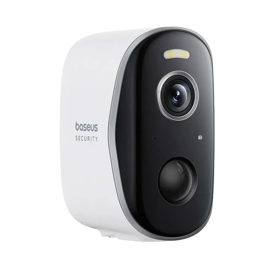 Cámara de Vigilancia Baseus N1 Plus, Wi-Fi, 2K, IP67, Exterior, Blanca S0TV022132