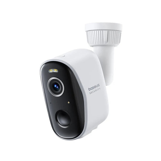 Cámara de Vigilancia Baseus N1, Wi-Fi, 2K, IP67, Exterior, Set 2 piezas A00061900113-01
