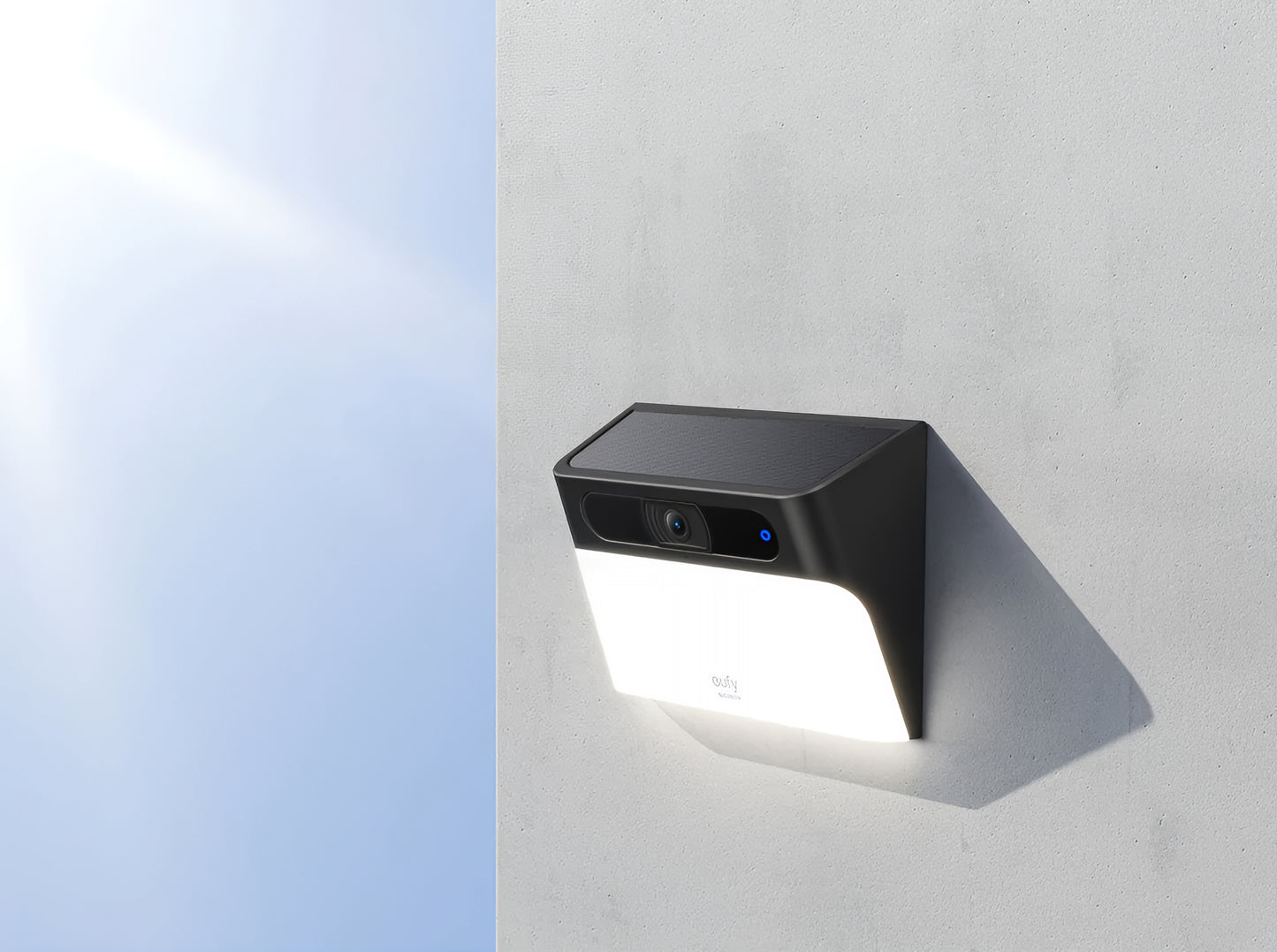 Cámara de Vigilancia Eufy S120 Solar, Wi-Fi, 2K, IP65, Panel Solar, Exterior