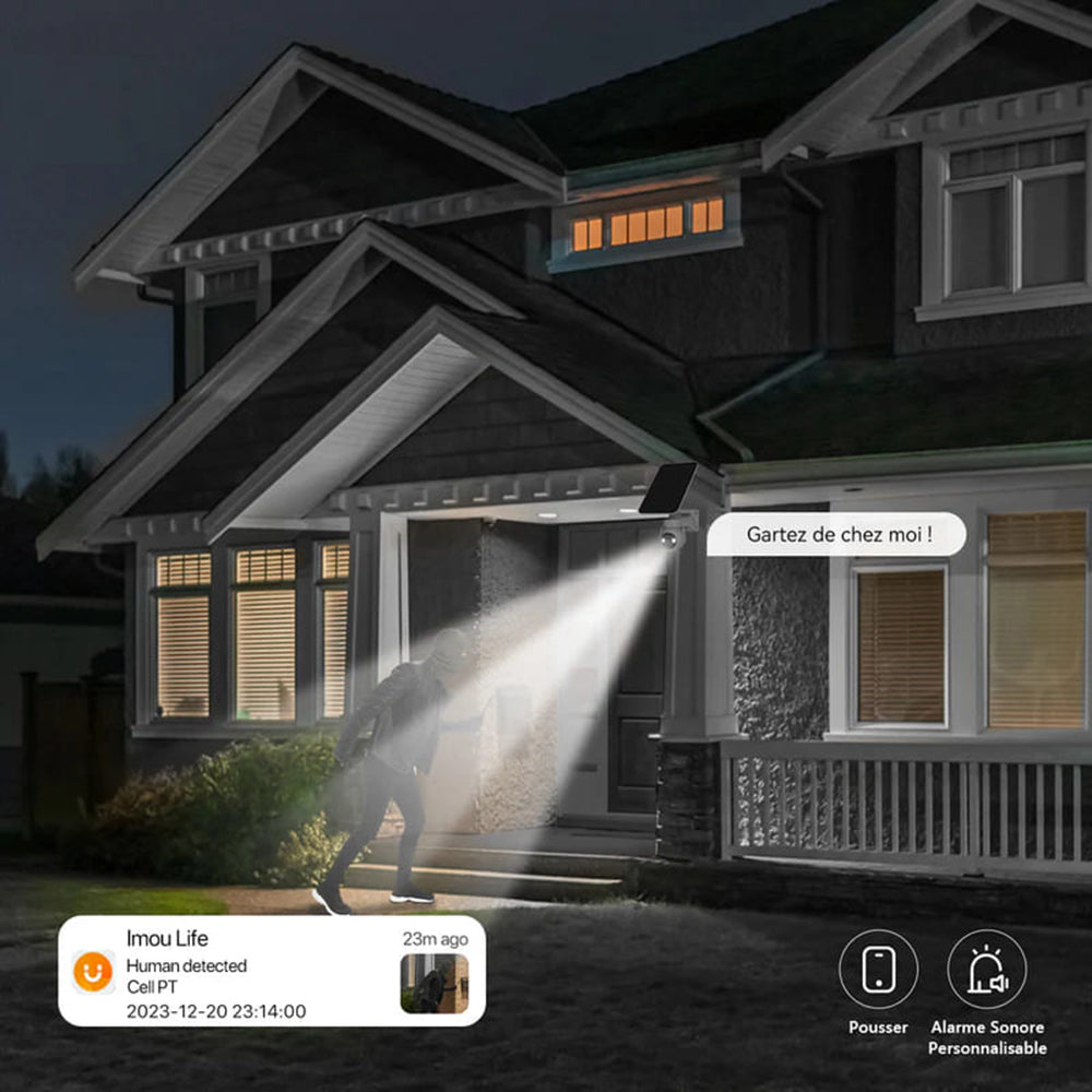 Cámara de Vigilancia Imou Cell PT, Wi-Fi, 2K, IP66, Exterior, Blanca IPC-K9EP-3T0WE