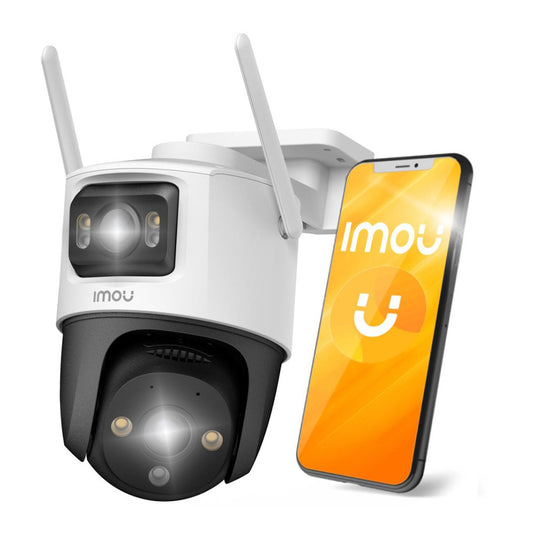 Cámara de Vigilancia Imou Cruiser Dual, Wi-Fi, 2.8K + 2.8K, IP66, Exterior IPC-S7XP-10M0WED-0360B