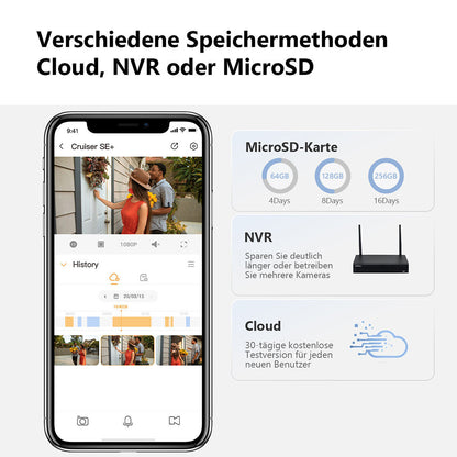 Cámara de Vigilancia Imou Cruiser SE+, Wi-Fi, 3K, IP66, Exterior IPC-K7CP-5H1WE