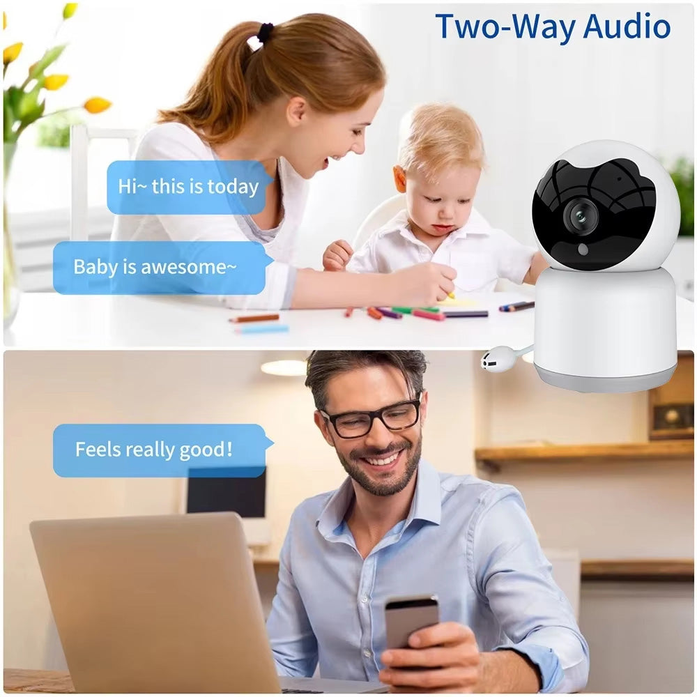Cámara de Vigilancia Techsuit Q15A Baby, Wi-Fi, 1080P, Interior