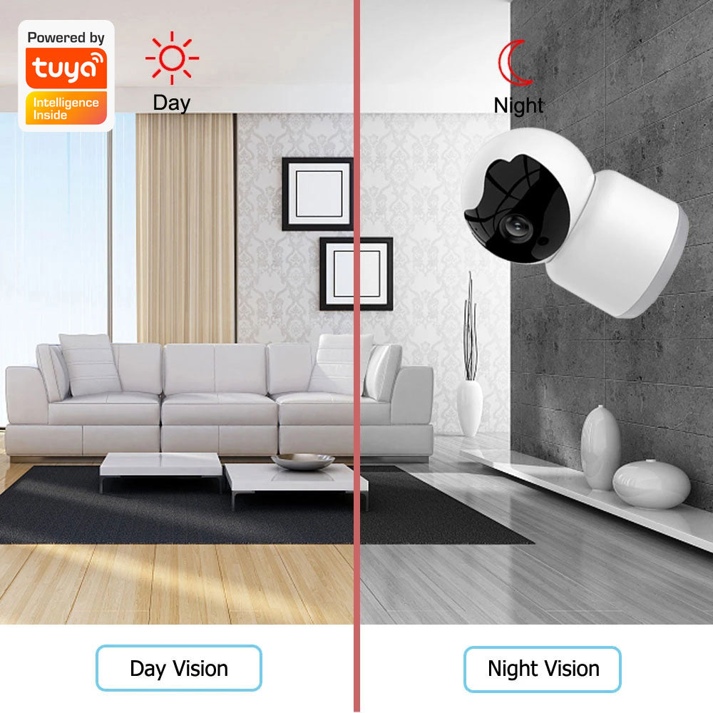 Cámara de Vigilancia Techsuit Q15A Baby, Wi-Fi, 1080P, Interior