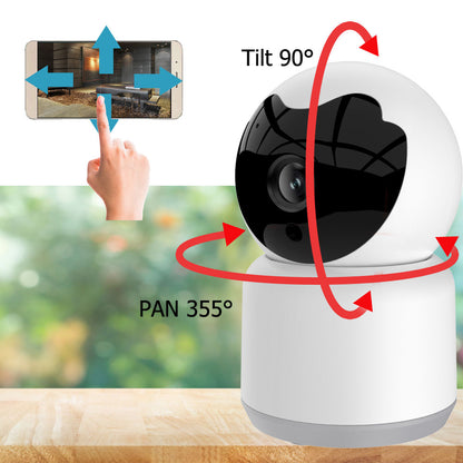 Cámara de Vigilancia Techsuit Q15A Baby, Wi-Fi, 1080P, Interior