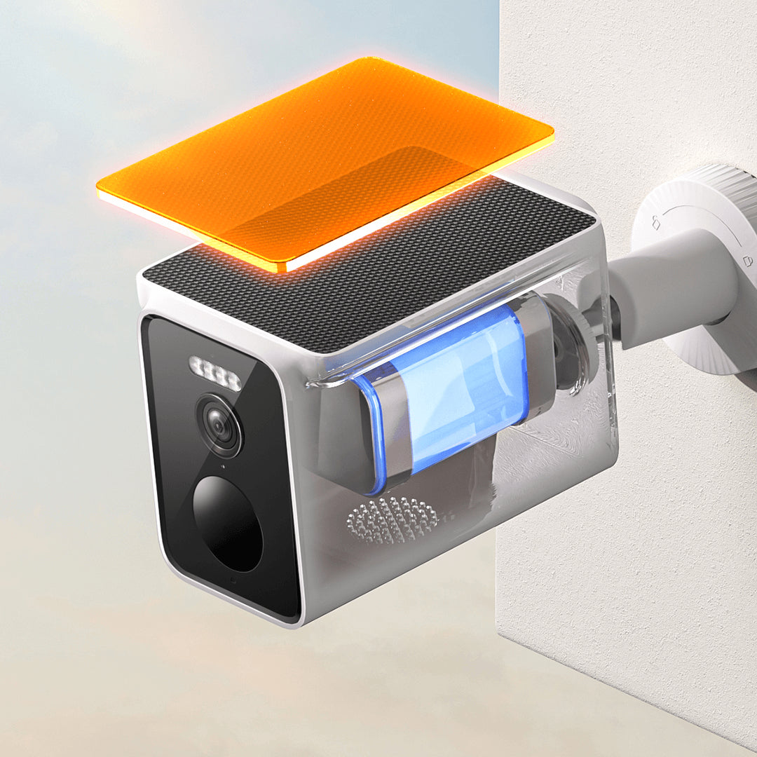 Cámara de Vigilancia Xiaomi BW400 Pro Set, Wi-Fi, 2.5K, Panel Solar, Exterior BHR77447GL
