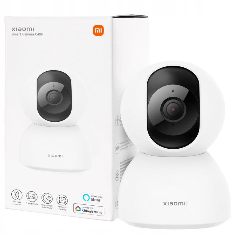 Cámara de vigilancia Xiaomi C400, Wi-Fi, 2.5K, Interior