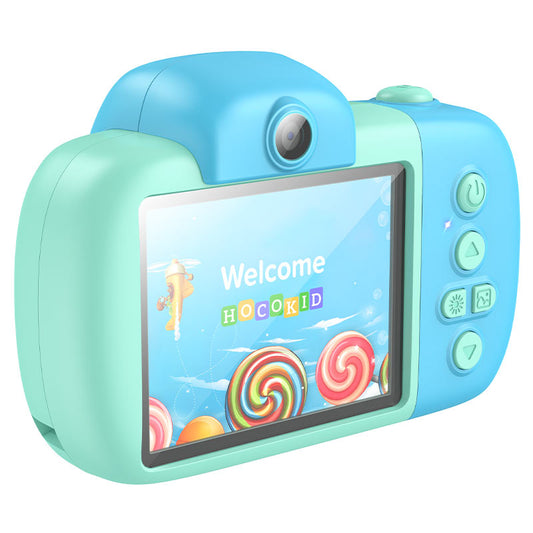 Cámara Digital HOCO DV201 Kids, 1080P, 2MP, Azul