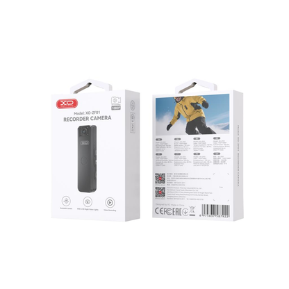 Cámara Deportiva XO Design ZF01, 1080P, Negra