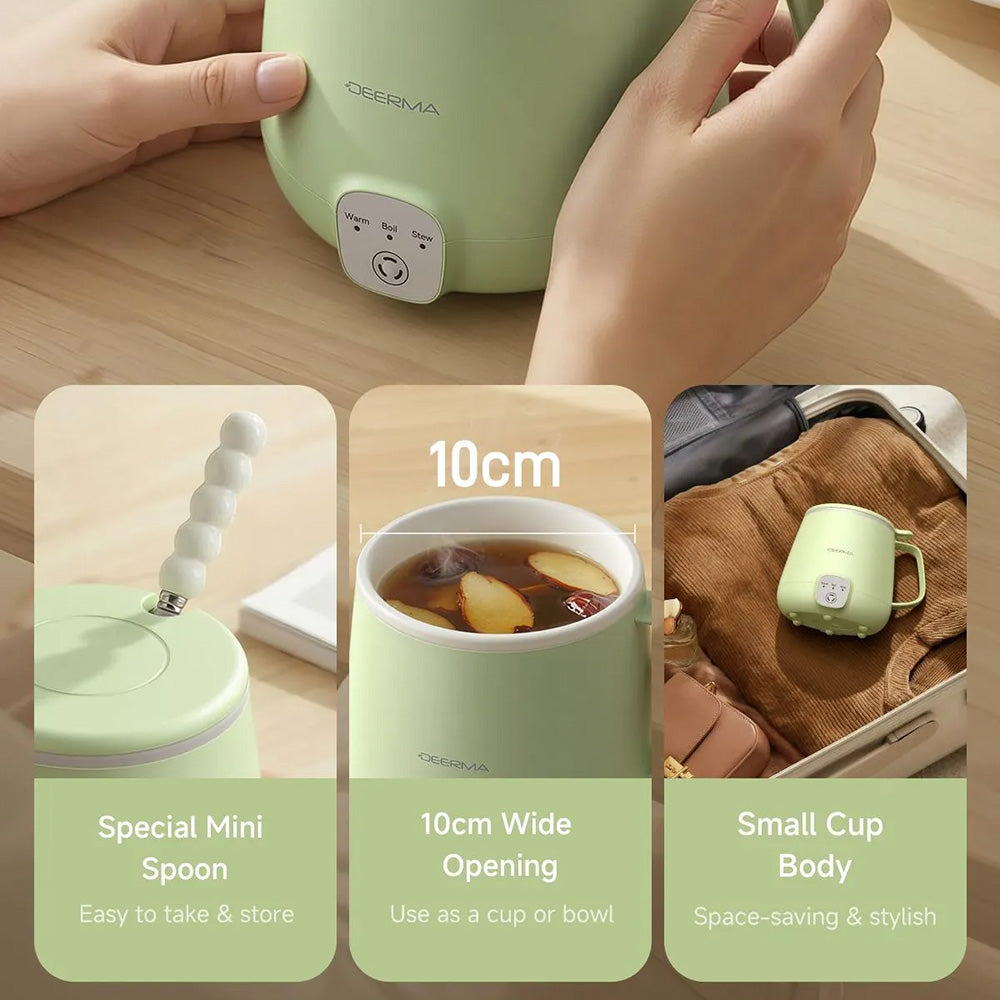 Hervidor eléctrico Deerma SH01, verde